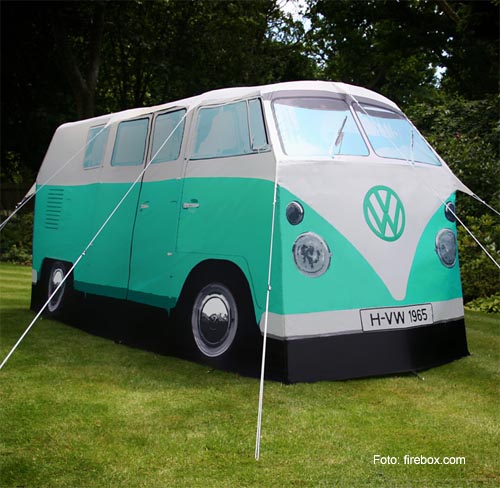 GadgestWelt  47 Jahre nach dem Original  jetzt kommt das VW T1 Bulli Zelt